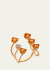 STÉFÈRE YELLOW GOLD CITRINE RING FROM THE AURORE COLLECTION