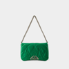 ALEXANDER MCQUEEN THE SEAL CROSSBODY BAG - ALEXANDER MCQUEEN - LEATHER - GREEN