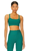 Year Of Ours Ribbed Bralette 2.0 In Forest In Malachite