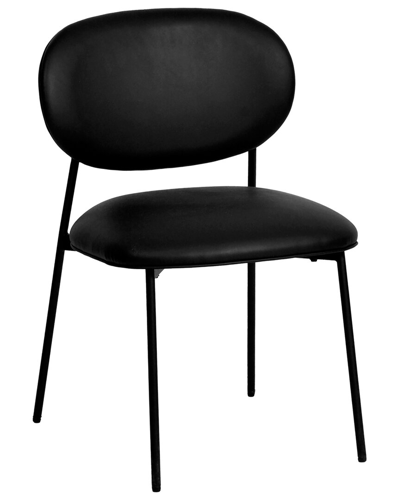 Tov Furniture Set Of 2 Mckenzie Stackable Dining Chairs In Black