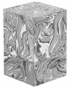 Tov Furniture Camryn Swirled Resin Side Table