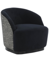 Tov Furniture Reese Velvet Swivel Chair