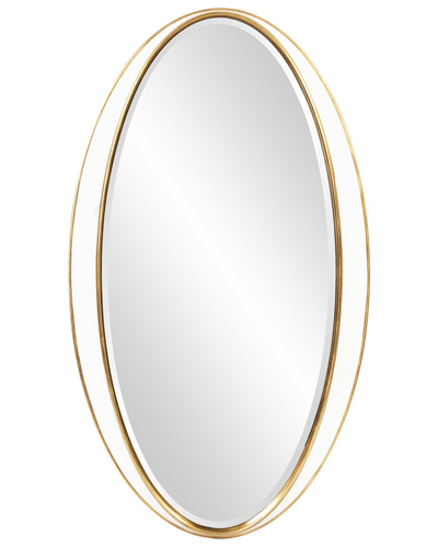 Howard Elliott Rania Mirror In White