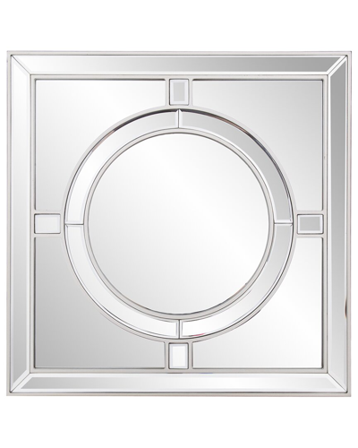 Howard Elliott Arwen Square Mirror In Beige