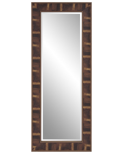 Howard Elliott Woodland Mirror In Brown