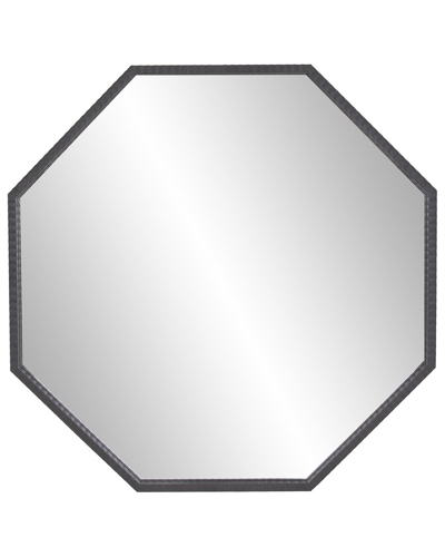 Howard Elliott Ronan Octagonal Mirror In Grey