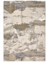 WEAVE & WANDER WEAVE & WANDER TRIPOLI MODERN WATERCOLOR POLYESTER & POLYPROPYLENE ACCENT RUG