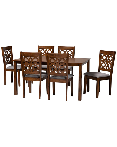 BAXTON STUDIO BAXTON STUDIO ABIGAIL MODERN 7PC DINING SET