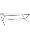 SAFAVIEH COUTURE SAFAVIEH COUTURE DEBBIE RECTANGLE COFFEE TABLE