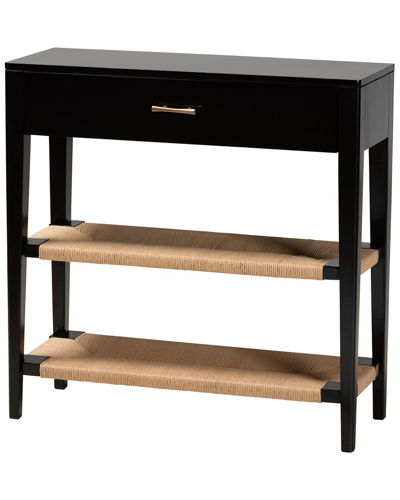 Baxton Studio Freya Modern Bohemian 1-drawer Console Table