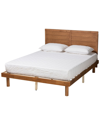 BAXTON STUDIO BAXTON STUDIO DAINA MID-CENTURY MODERN PLATFORM BED