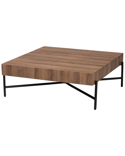 Baxton Studio Savion Modern Industrial Coffee Table