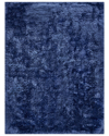 Exquisite Rugs Sumo Shag Polyester/microfiber Area Rug In Blue