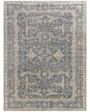 EXQUISITE RUGS EXQUISITE RUGS ANTIQUE WEAVE OUSHAK NEW ZEALAND WOOL AREA RUG