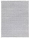 Exquisite Rugs Gamma Flatweave Pet Yarn Area Rug In Silver