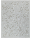 Exquisite Rugs Goudy Wool/bamboo Silk Area Rug In White