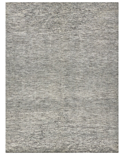 Exquisite Rugs Crescent New Zealand Wool Area Rug In Grey