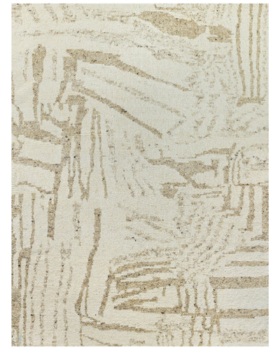 Exquisite Rugs Tahoe Wool Area Rug In White