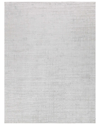 Exquisite Rugs Crescendo Bamboo Silk Area Rug In White