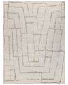 Exquisite Rugs Tahoe Wool Area Rug In White