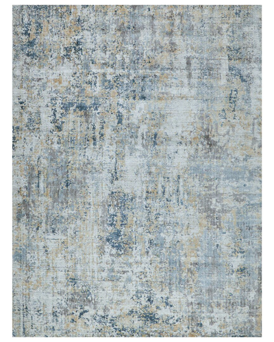 Exquisite Rugs Nightfall Wool/bamboo Silk Area Rug In Gold