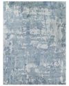 Exquisite Rugs Laguna Wool/bamboo Silk Area Rug In Blue