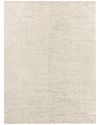 Exquisite Rugs Crescent Hand-knotted New Zealand Wool Ivory Area Rug In White