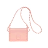 Carmen Sol Mini Graziella Flap Crossbody In Baby-pink