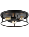 Safavieh Broux 3-light 15.75in Flush Mount