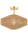 Safavieh Janora 15.75in Flush Mount