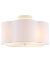 Safavieh Joeluna 3-light 16in Flush Mount
