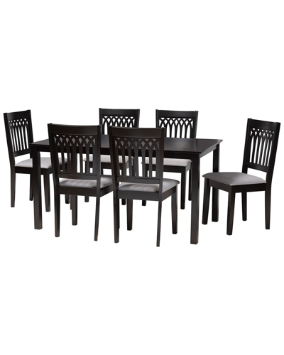 Baxton Studio Genesis Modern 7pc Dining Set