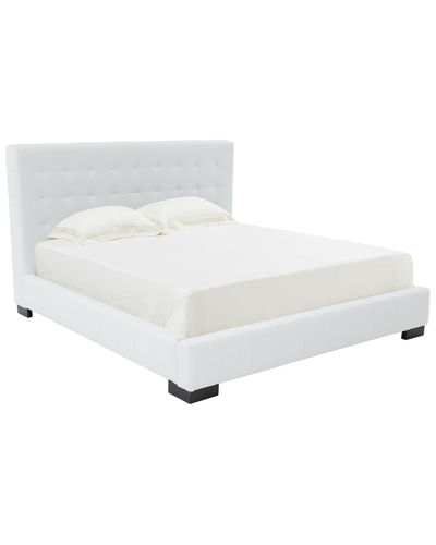 Safavieh Couture Vivaldi Tufted Linen Bed