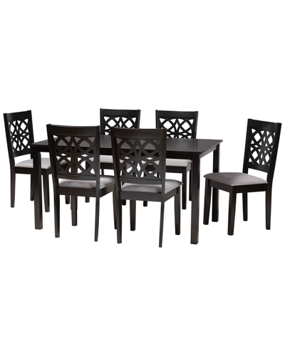 BAXTON STUDIO BAXTON STUDIO ABIGAIL MODERN 7PC DINING SET