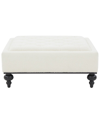 SAFAVIEH COUTURE SAFAVIEH COUTURE ROSEALINA TUFTED OTTOMAN