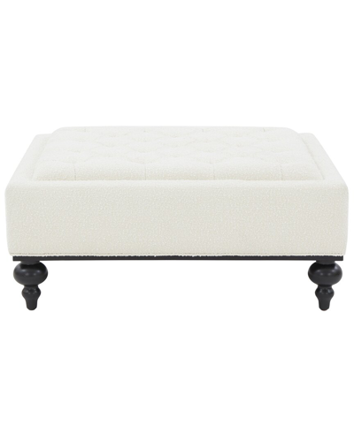 Safavieh Couture Rosealina Tufted Ottoman