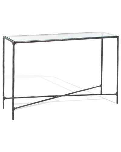Safavieh Couture Jessa Rectangle Console Table In Black
