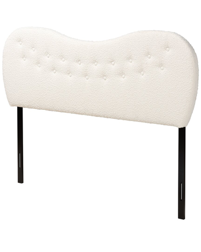 BAXTON STUDIO BAXTON STUDIO BRANTLEY MODERN BOUCLE FABRIC QUEEN SIZE HEADBOARD