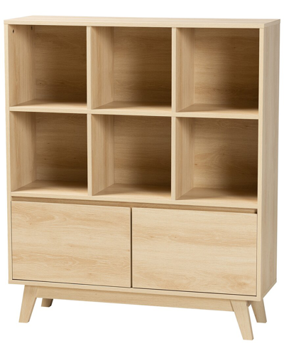 Baxton Studio Danina Japandi Bookshelf