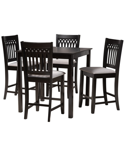 Baxton Studio Genesis Modern 5pc Dining Set