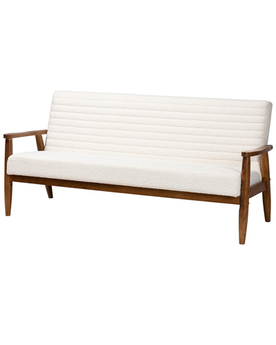 Baxton Studio Stratton Mid-century Modern Boucle Sofa