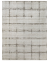 Exquisite Rugs Chroma Wool/bamboo Silk Area Rug In Grey