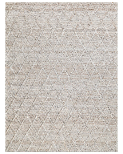 Exquisite Rugs Brentwood Wool/viscose Area Rug In Beige