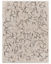 Exquisite Rugs Goudy Wool/bamboo Silk Area Rug In Brown