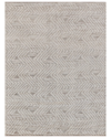 Exquisite Rugs Eaton Hand-knotted New Zealand Wool & Bamboo Silk Area Rug In Beige