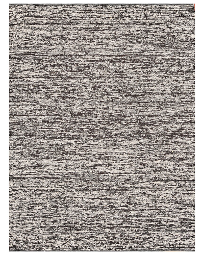 Exquisite Rugs Tocayo New Zealand Wool Area Rug In Black