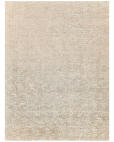 Exquisite Rugs Tangaro Bamboo Silk/banana Silk Area Rug In Beige