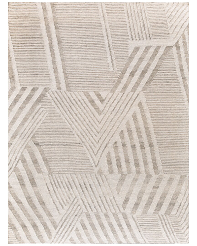 Exquisite Rugs Scandinavian New Zealand Wool Area Rug In Grey