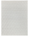 Exquisite Rugs Brentwood Wool/viscose Area Rug In White