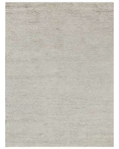 Exquisite Rugs Merino Wool Area Rug In Silver